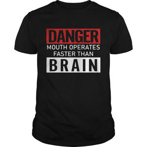 Danger Mouth Operates Faster Than Brain Shirt